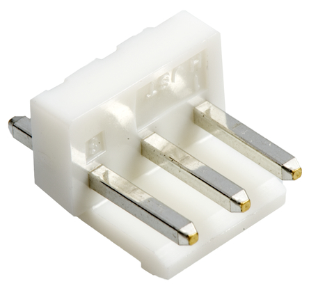 JST VH 系列 3.96mm節(jié)距 3路 (1排) 直向 PCB 針座, 焊接端接, 10A